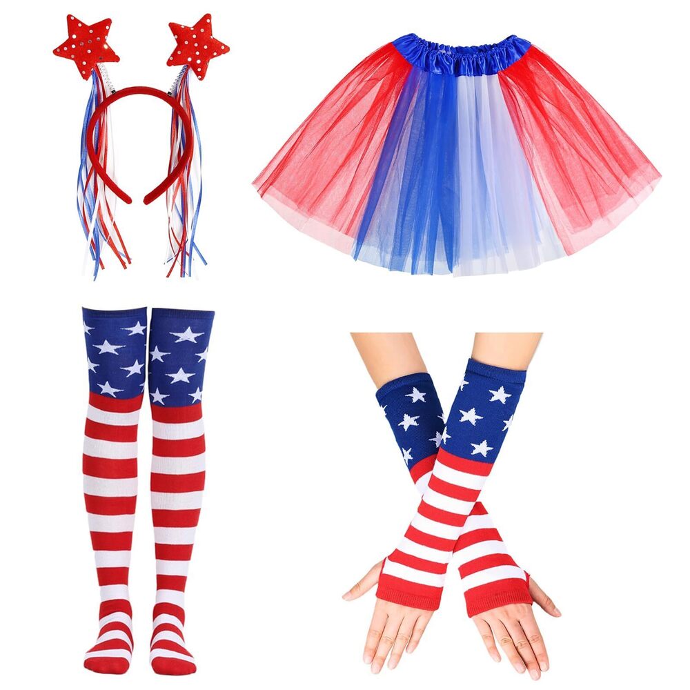 2844 Women's Patriotic 4th Of July Costume Labor Day
